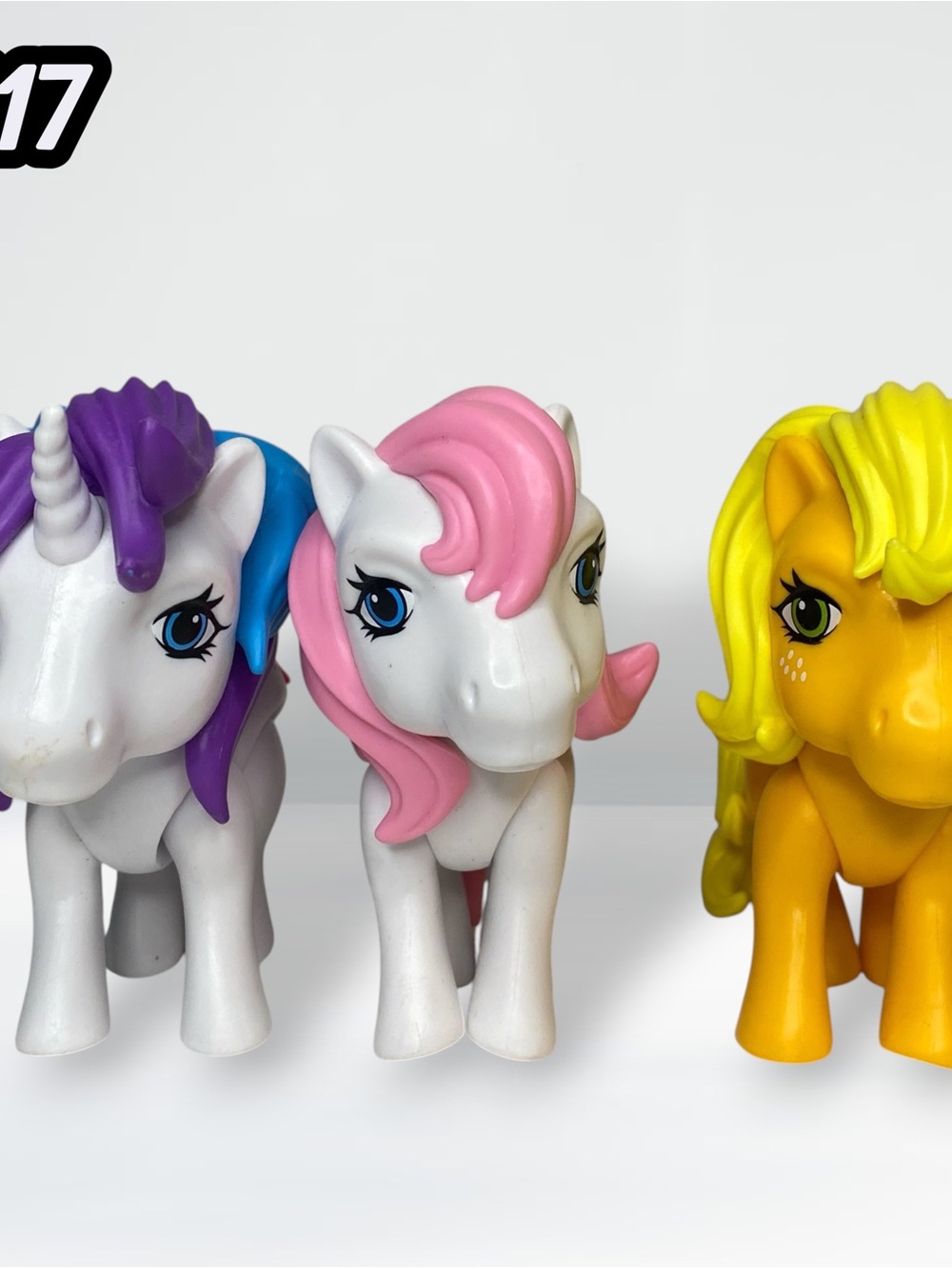 My Little Pony - 2017 The Loyal Subjects Vinyl Figures Lot of 3